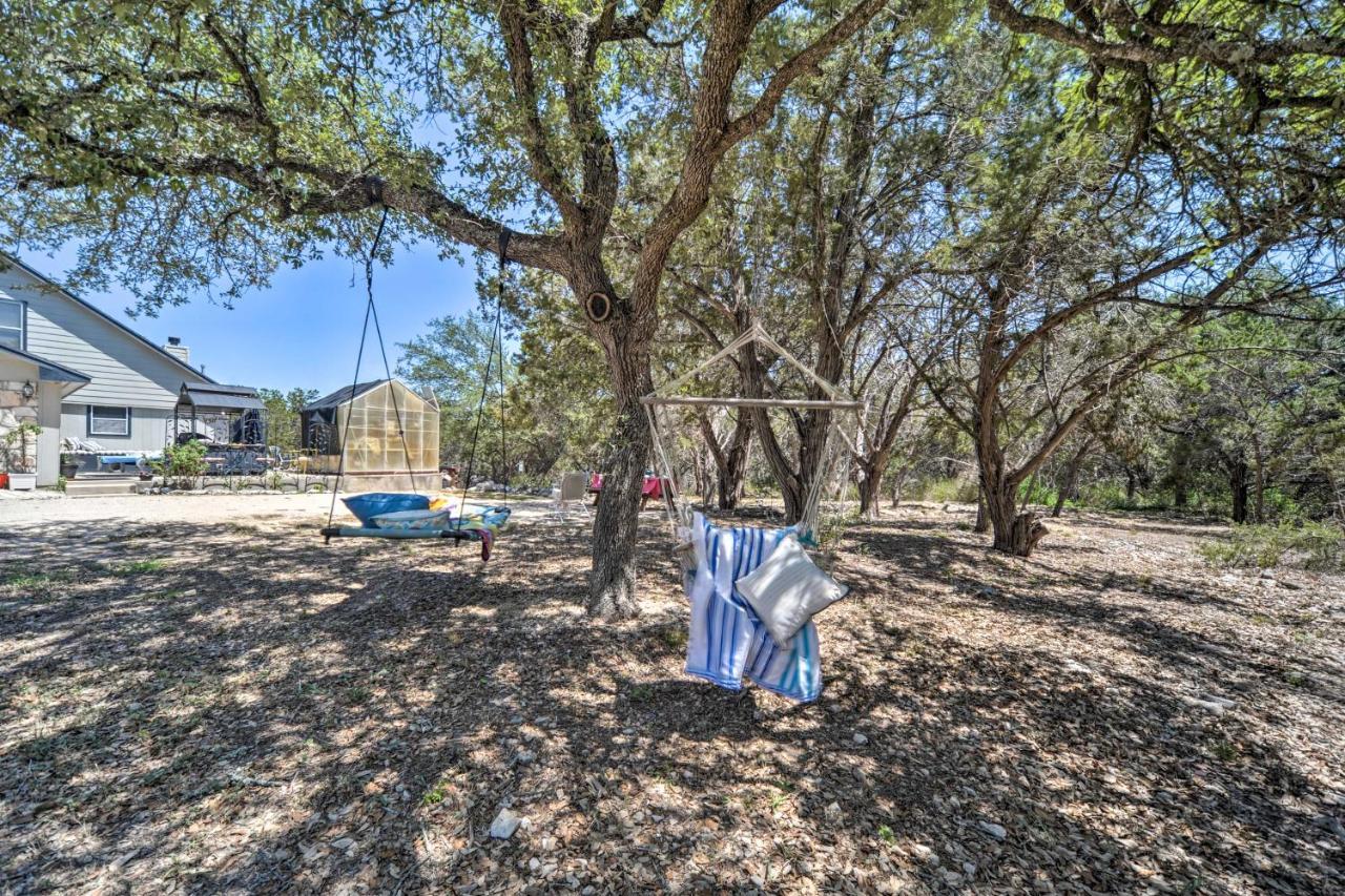 Family Friendly Hill Country Home 13 Mi To Lake! New Braunfels Exterior foto